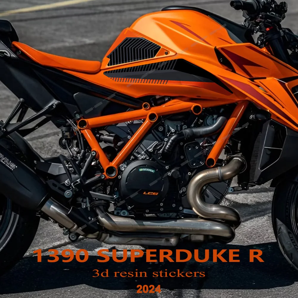 NEW Motorcycle Accessories for 1390 Super Duke R 2024 3D Epoxy Resin Sticker Protection Kit