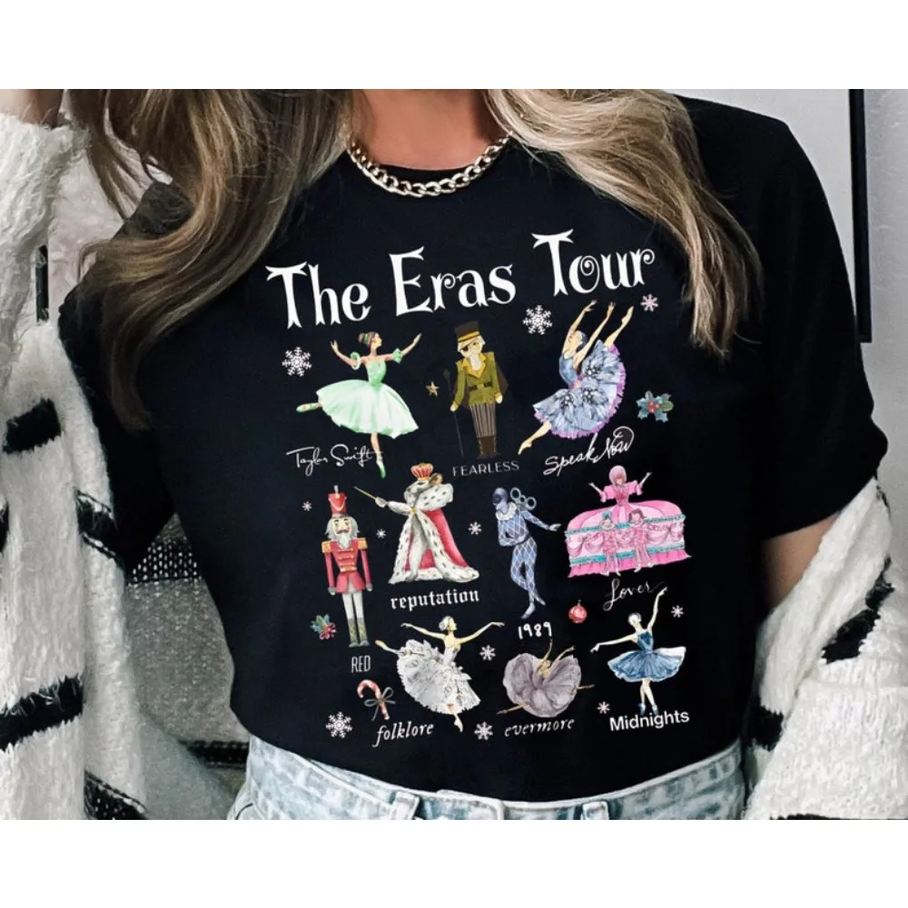 Nutcracker Eras Tour Shirt Eras Tour Nutcracker'S Ts Version T-shirt Nutcracker Ballet Tee Matching Party Cute Christmas Tshirt