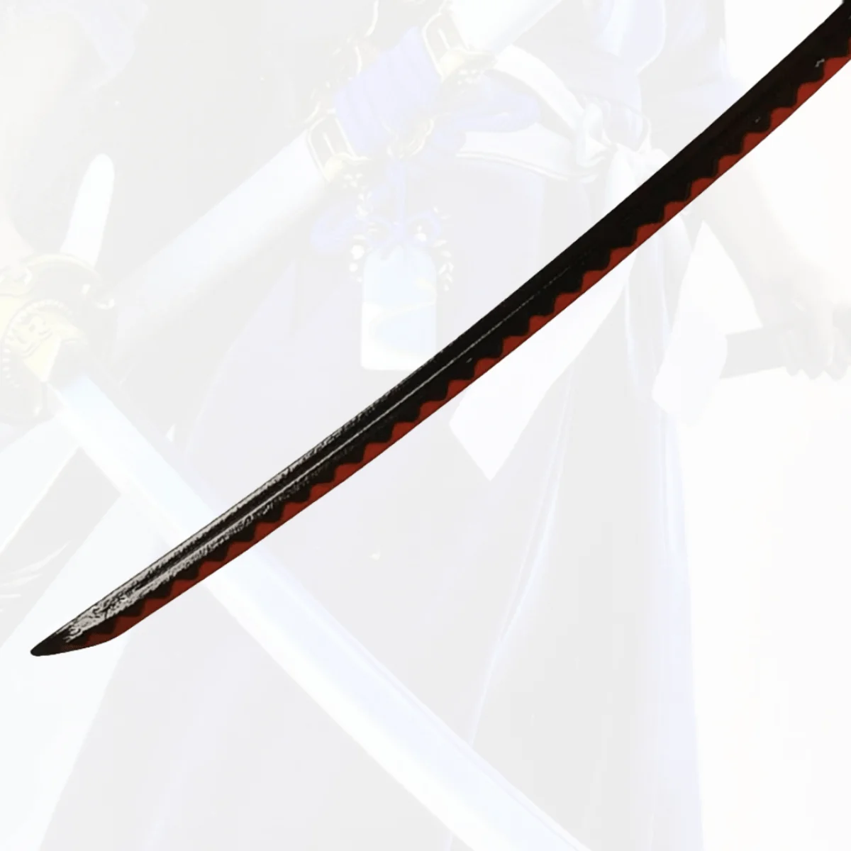 8.6inch Roronoa Zoro Metalen Katana Zwaard Japanse Katana Sabel Originele Samurai Sabel Ninja Mes Cosplay Accessoires Prop Speelgoed