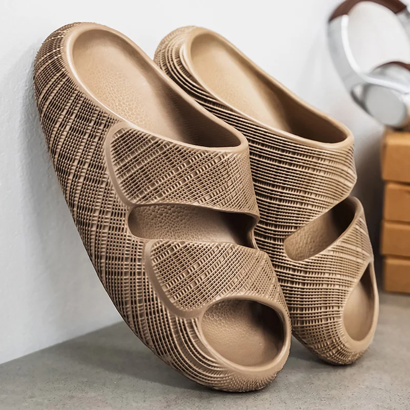 Heren clogs, antislip platte schoenen voor thuis en strand_voghion.com