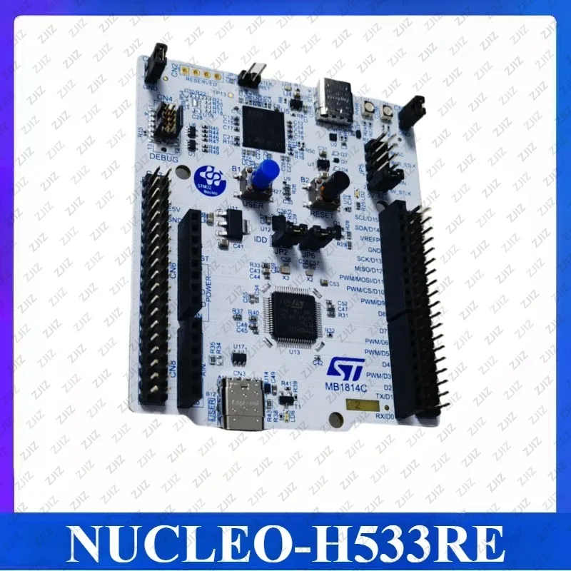 

NUCLEO-H533RE Development Board STM32H533RET6 Cortex-M33 110MHz 512KB Flash for Industrial IoT