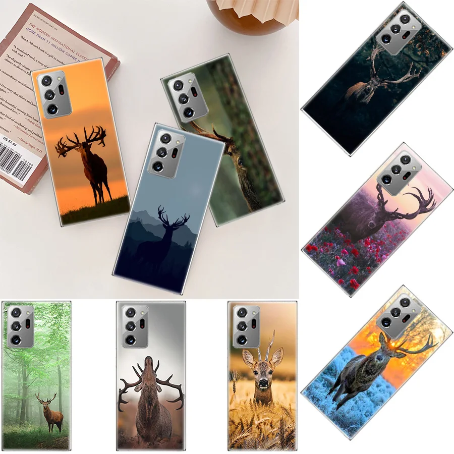 Deer Hunting Camo Phone Case For Galaxy A15 A25 A35 A55 A05S A70S A50S A40 A30 A20E A20S A10 A90 5G J8 J6 J4 Plus F52 F62 Cov