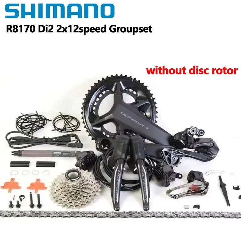 Shimano R8170 Di2 2x12s Gruppe ULTEGRA R8100 Kurbelgarnitur 11-30T 11-34T Kassette FD RD R8150