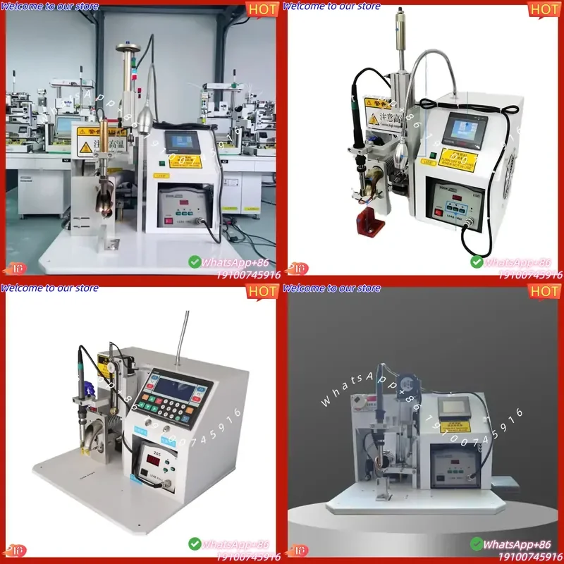 2026CE Factory Priced Micro USB Cable Manufacturing Equipment Electric Wire Soldering and Crimping Machine for Cutting Use
