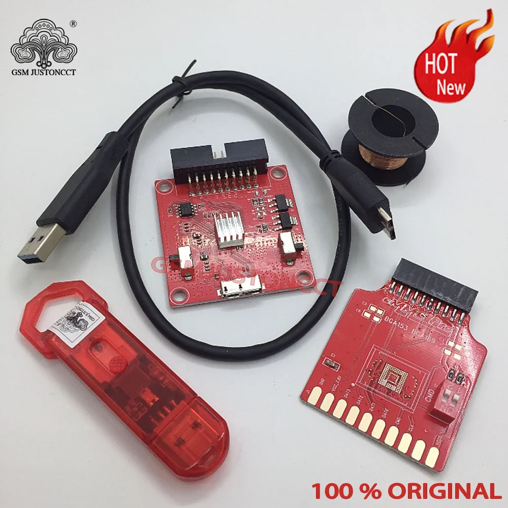 

2024 Original New Hydra Dongle Tool And eMMC ISP Adapters Tool BGA153,BGA169,BGA221,BGA162 eMMC Break Out Board Tool softwares