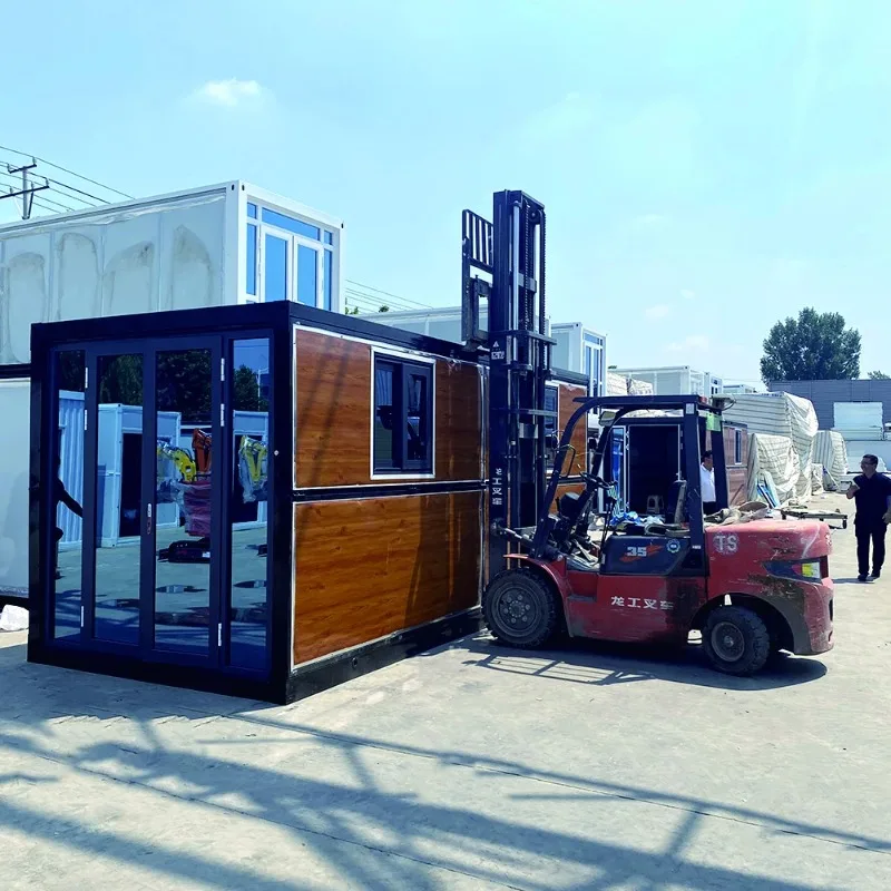 YG Customized Custom 40ft 20ft Prefab Granny Flat Mobile Expandable Container Home 2 Bedroom Prefabricated Light Steel Portable
