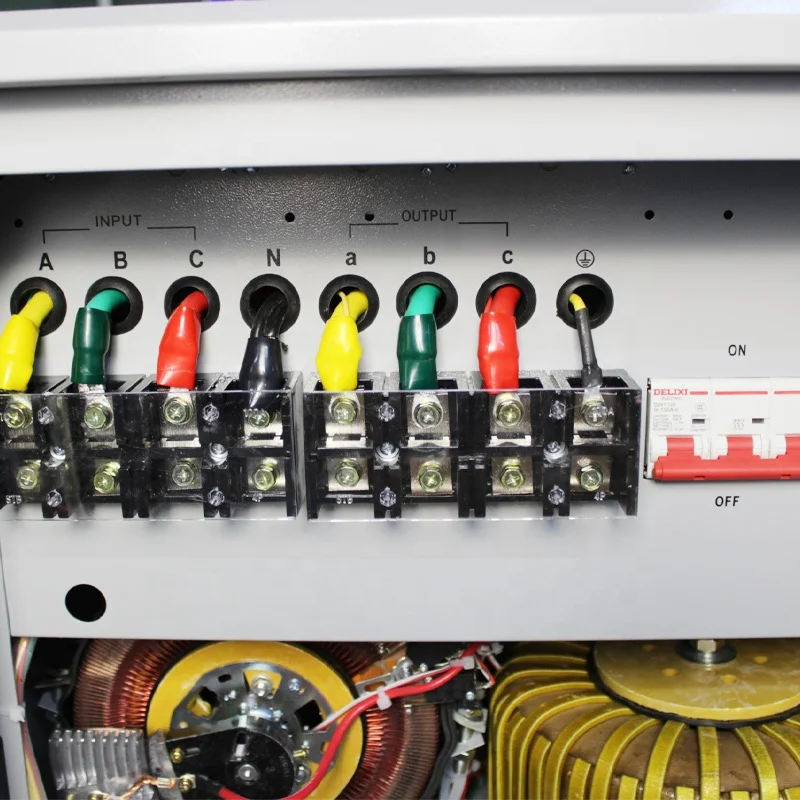 Digital Display AVR 3phase voltage stabilizer 50kva 60kva 280v