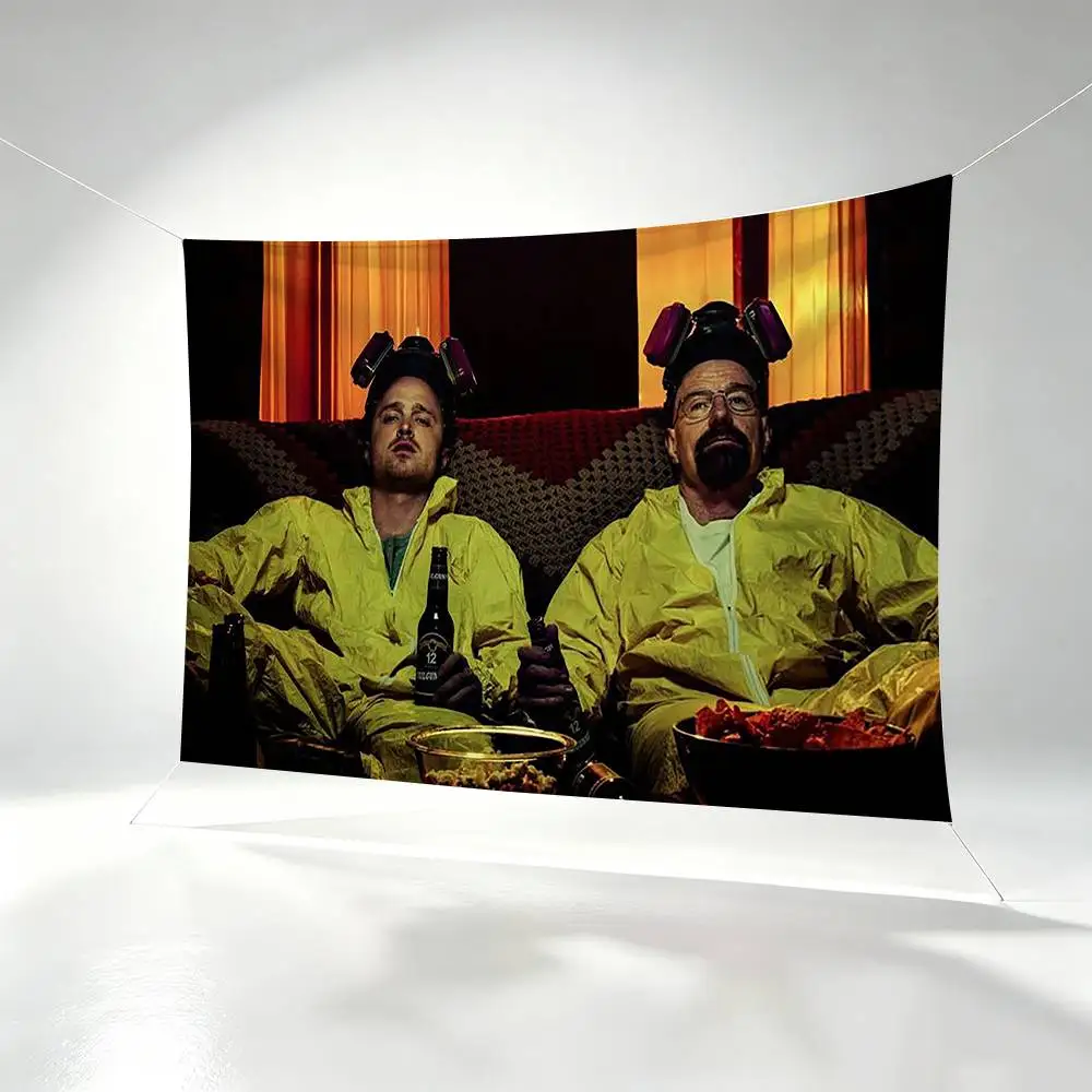 Crime Drama B-Breaking Bad  Flags Wall Hanging Background Art Banner for Bedroom Home Outdoor Decor