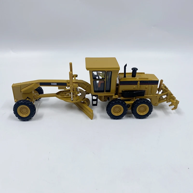 Modellino in Scala 1:50 di Motogradatrice Semovente 140H in Metallo Pressofuso, Collezione di Veicoli da Costruzione, Regalo Decorativo da Esposizione