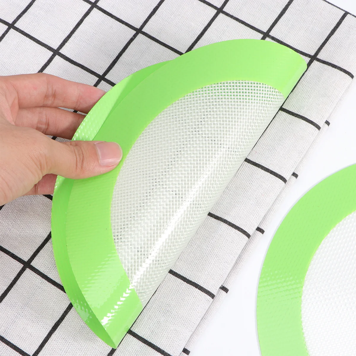 

3 Pcs Silicone Baking Mat Heat Resistant Non Stick Reusable Baking Liners Oven Mat BBQ Sheet Pastry Sheets Kitchen