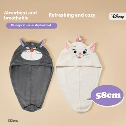 Miniso Dry Hair Hat Disney Lucifer Mary Cat Dry Hair Hat Women's Super Water Absorbent Quick Drying Bag Headband