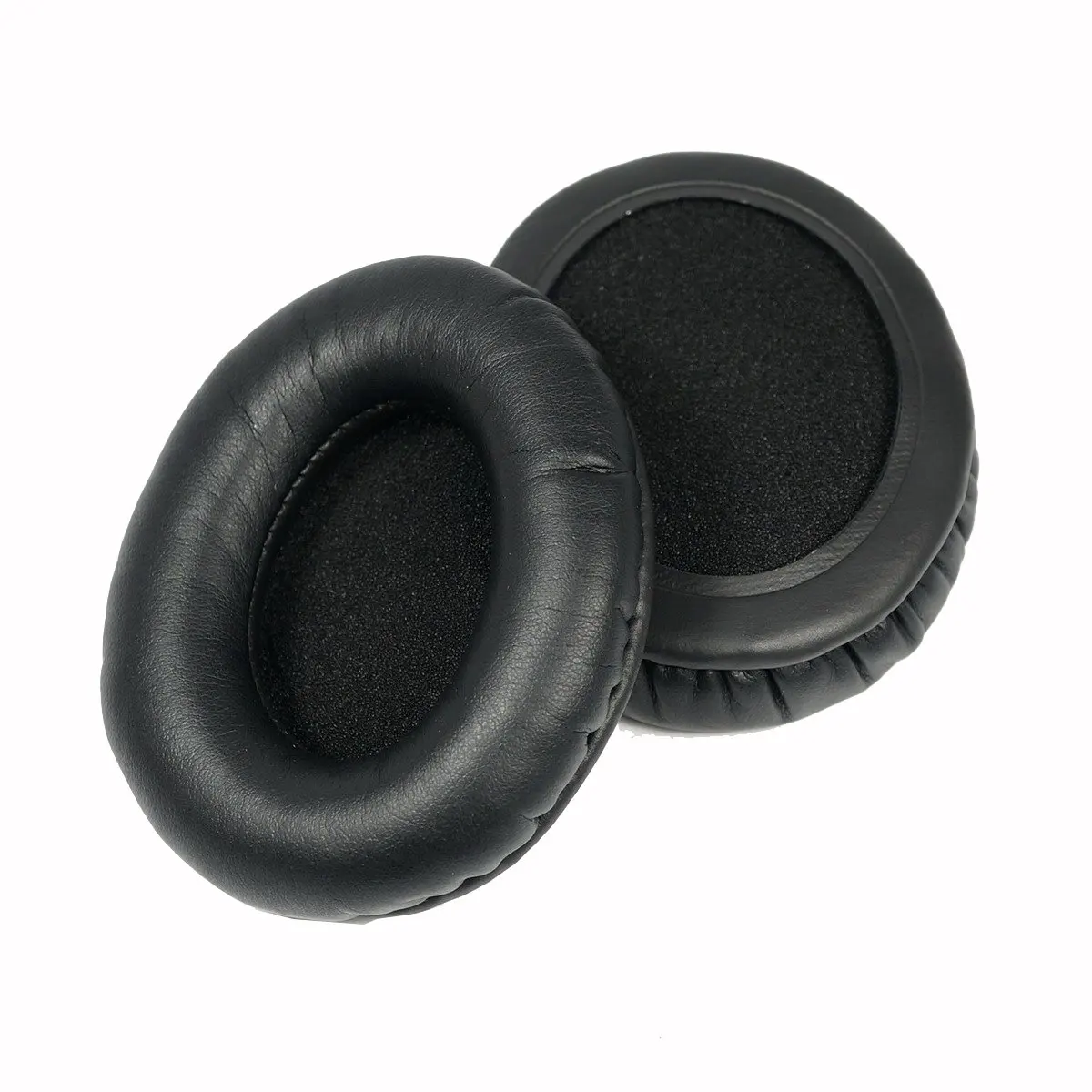 وسائد أذن V-MOTA متوافقة مع سماعات الرأس JVC HA-S600 HA-S660 HA-S625 HA-S700 HA-S680 (زوج واحد) (أسود)