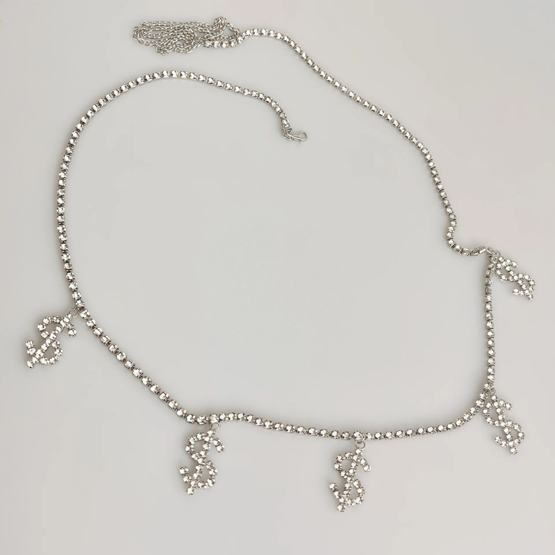 عرض ساخن عبر الحدود D.I.A سلسلة خصر جديدة على الموضة الأوروبية والأمريكية متعددة الاستخدامات مرصعة بحجر الراين #3