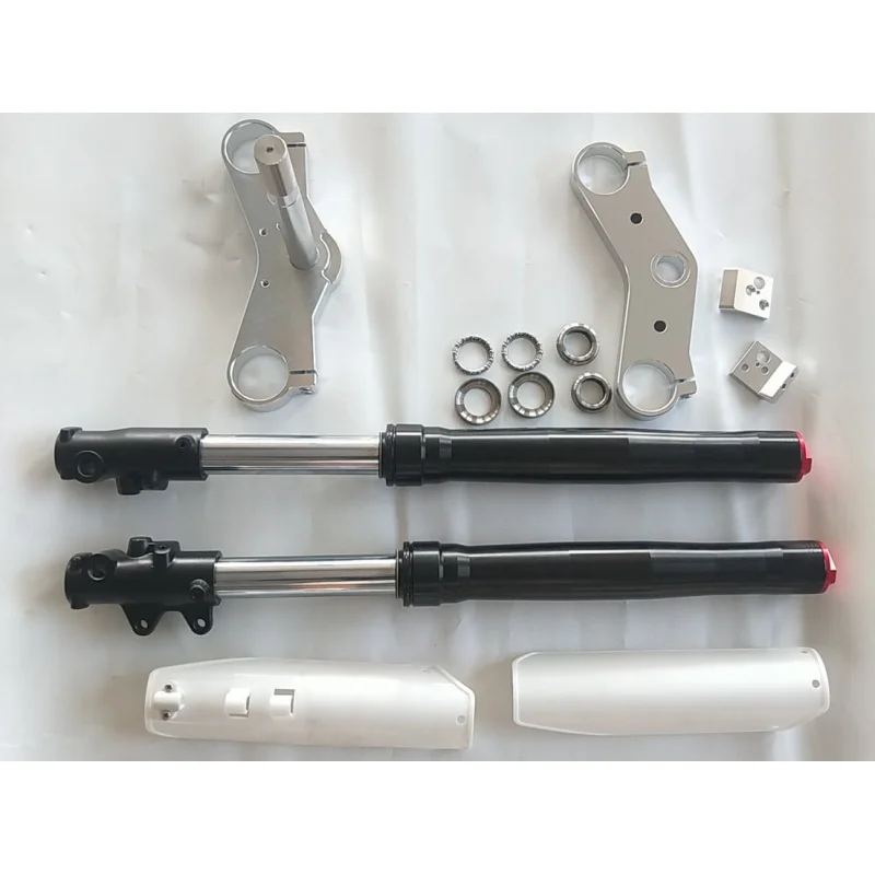 Front Shock Absorber 45X48X580MM Shaft Hole 12MM for Pit Dirt Bike TTR SSR Thumpstar KLX110 XR CRF 50 70 Atomik