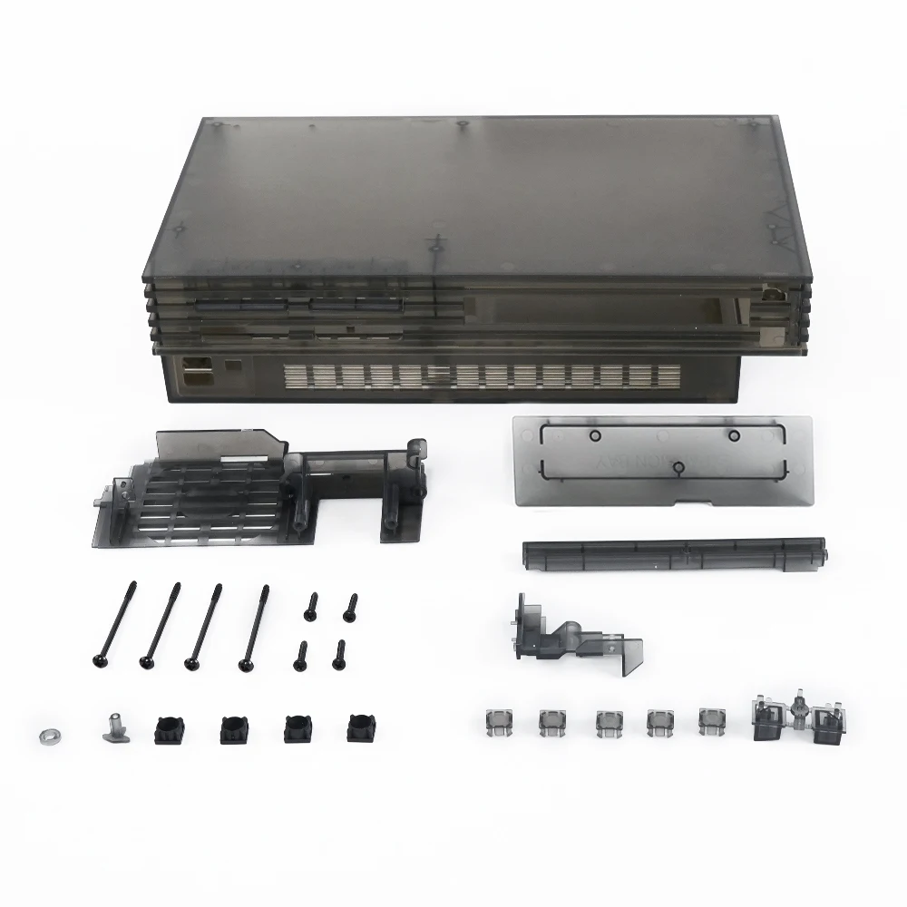 Obudowa zamienna Apexneer Retro Game Console do PS2 FAT (seria 3xxxx) Przezroczysta ochronna obudowa Akcesoria do gier — zdjęcie produktu 3