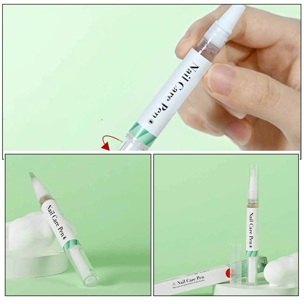 قلم زيت البشرة، تركيبة لطيفة، علاج نمو إصلاح الأظافر، مقوي الكيراتين، واقي البشرة السائلة للأظافر