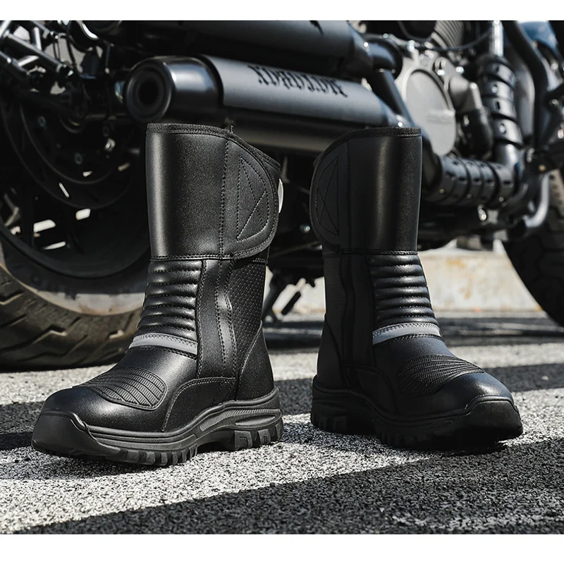 

Shoes Boots Unisex Guangdong Adult No Leather Rubber Boots For Motorcycle Scoyco Recommend