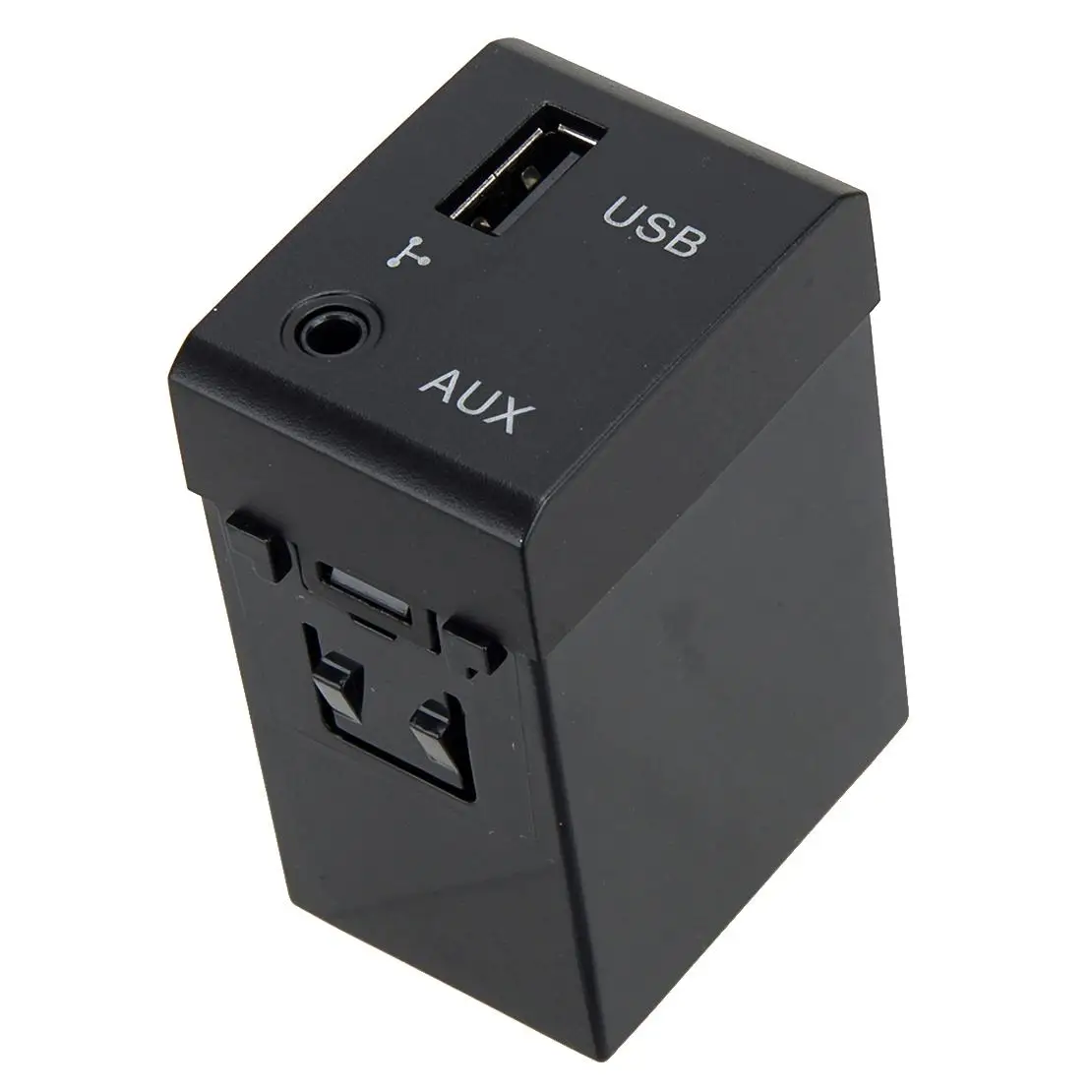 

Car Front Audio AUX USB Jack Port Adapter Assy Fit for Hyundai Santa Fe 2007 2008 2009 2010 2011 2012 16-Pin 961202B000
