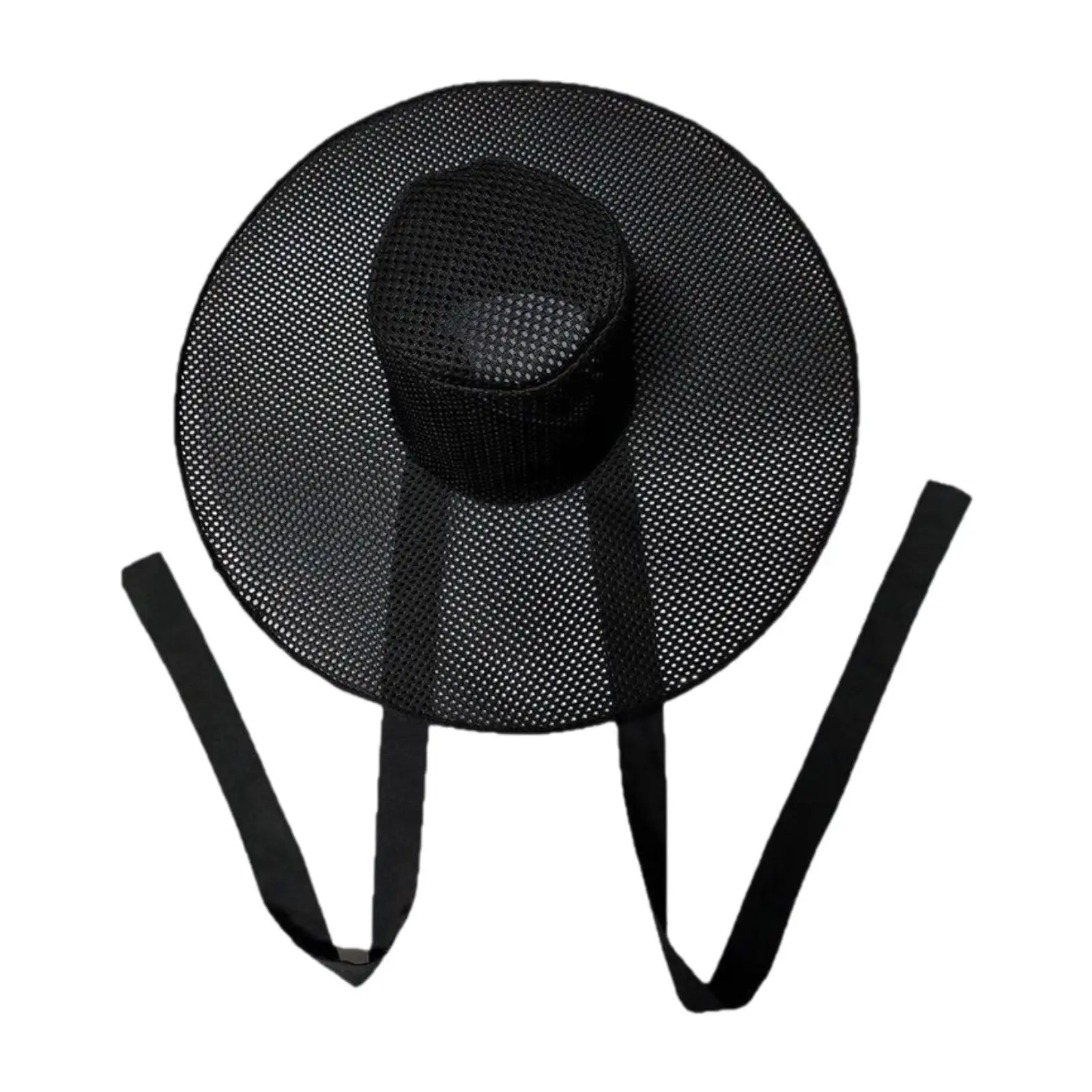 قبعة كورية للرجال قبعة كورية تقليدية شبكية سوداء لحفلات الهالوين #2