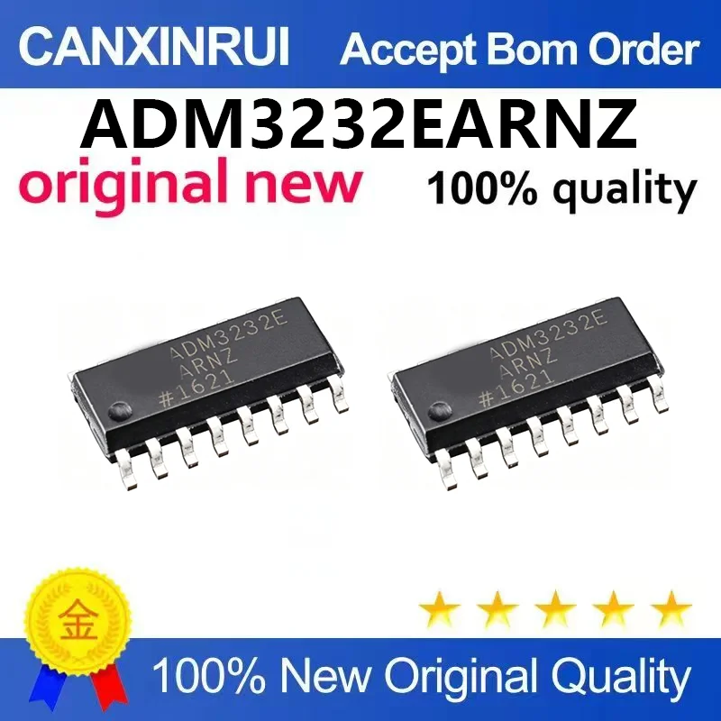 (5pcs-100pcs)Original genuine ADM3232EARNZ-REEL7 SOIC-16 RS232 chip