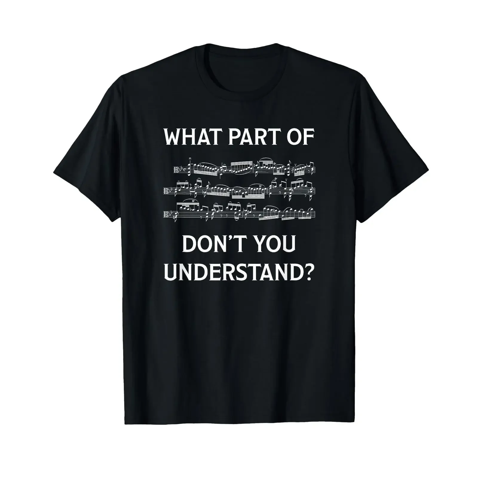 What Part Of Alto Clef Don't You Understand For Viola Player T Shirt vintage Washed Unisex streetwear Breathable Comfortable