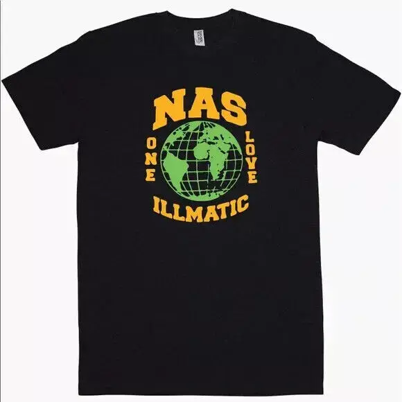 Nas One Love l illmatic T Shirt New S-5XL New Hip Hop!!!