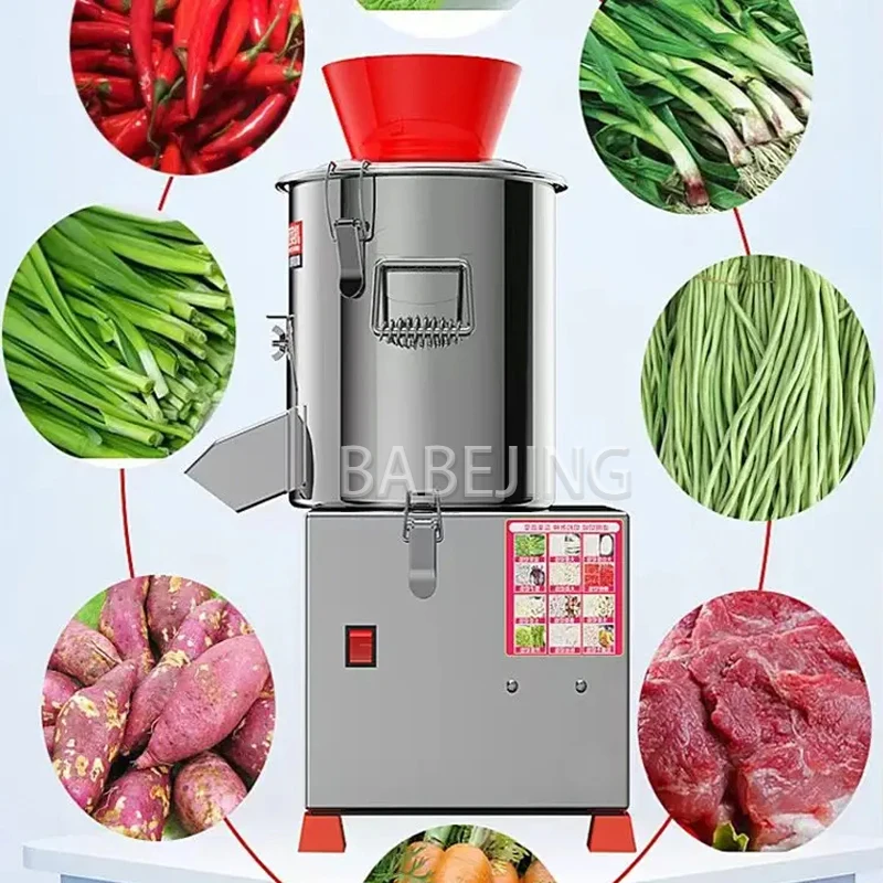 BABEJING Vegetable Chopper, Commercial Stuffing Cutter 220V Stainless Steel Dumpling Filling Processing Machine