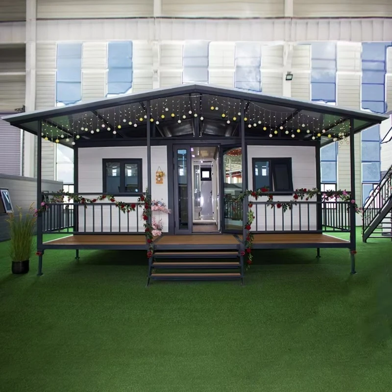 Home Shipping Container 20ft Prefab Foldable Expandable Portable Modern Breathable Waterproof for Apartment Customized