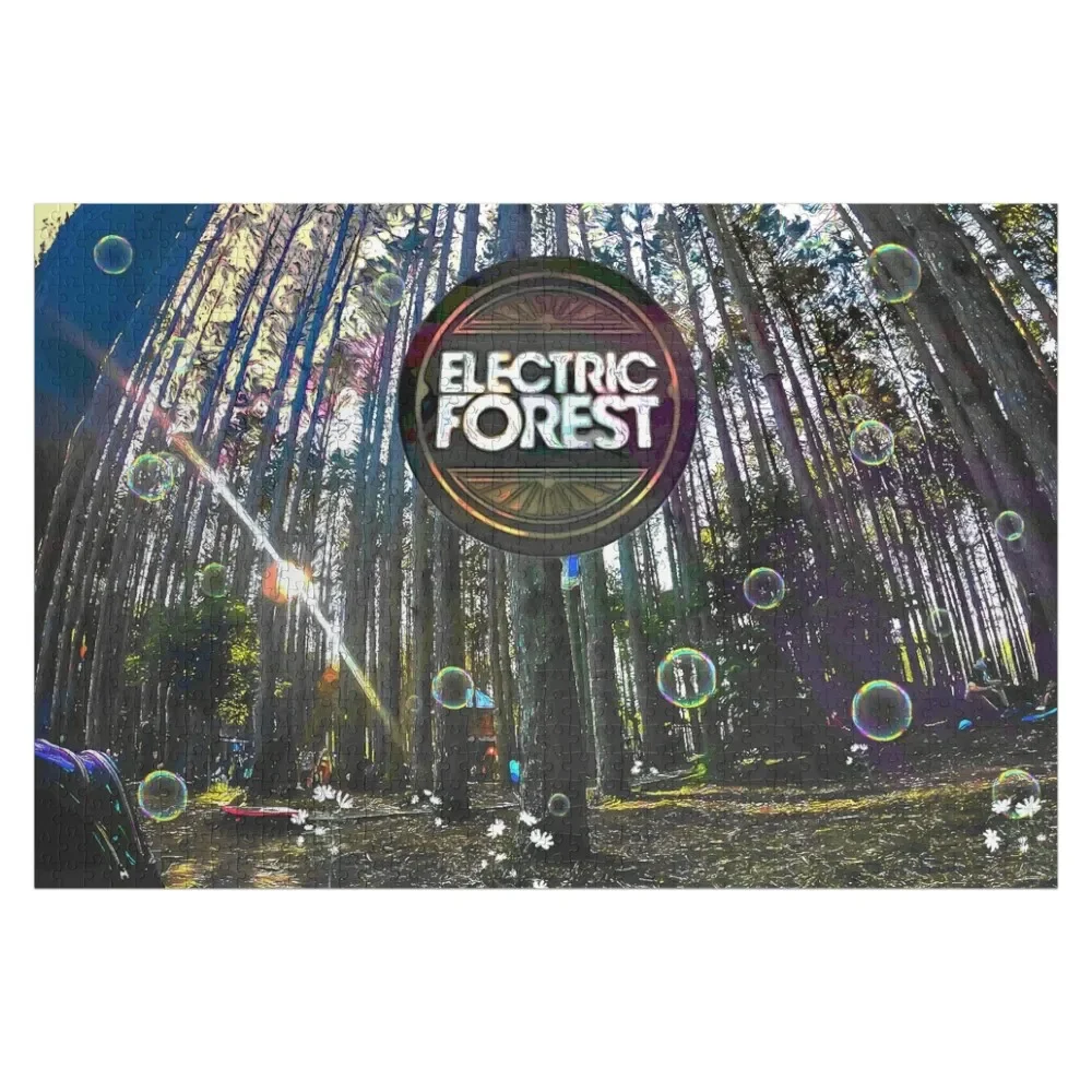 

Electric Forest Jigsaw Puzzle Personalised Jigsaw Christmas Toys Children Puzzle