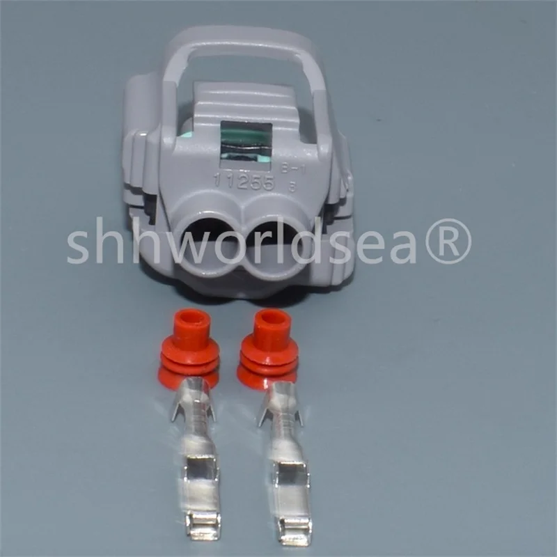 Shhworldsea 2pin 2way 11255 automotive plastic cable electrical plug waterproof connector housing 7283-8129-40 90980-11255