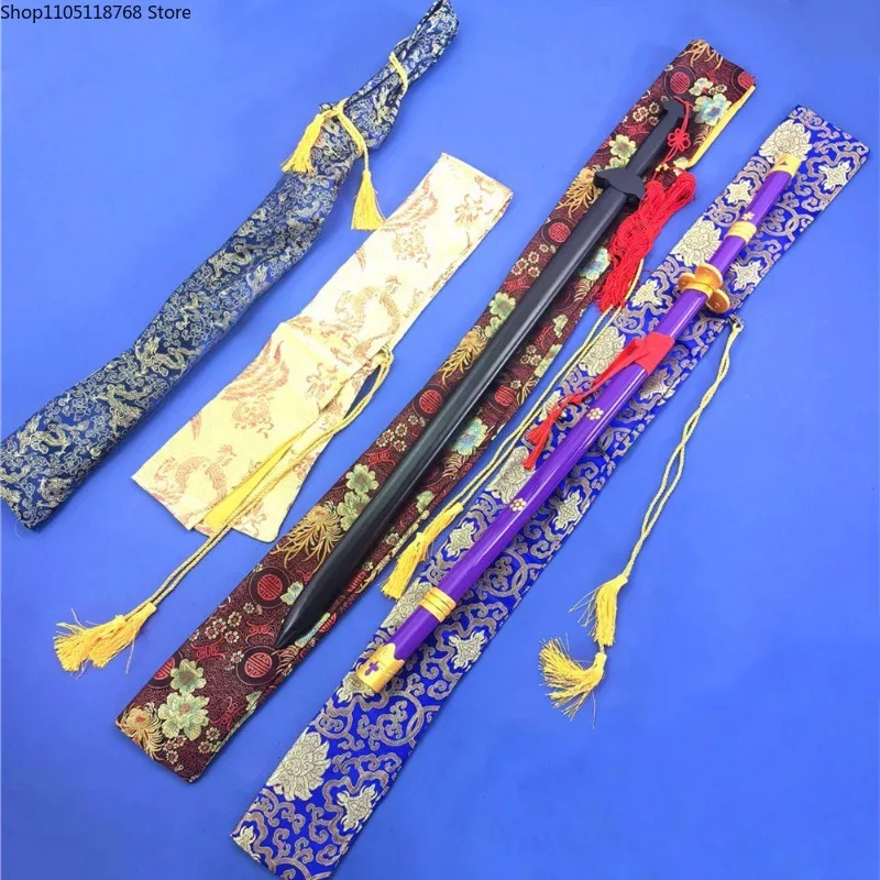 Katana Kendo Bamboo Sword Storage Bag Japanese Katana Protective Pouch Kung Fu Painting Organizer view 2