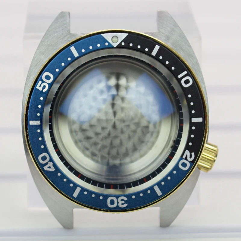 10ATM 41mm Watch Case Sapphire Glass For NH35 NH36 NH34 NH38 4R36 Movement Stainless Steel Modified Watch Case Water Resistant