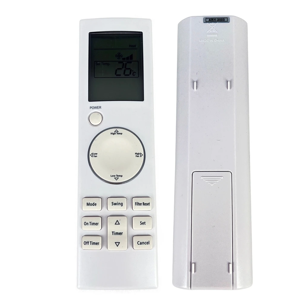 New ARH-2003 ARH-2001 DB93-04858C Replacement Remote Control For Samsung Air Conditioner MR-BH01 DH140EAV cool and heat