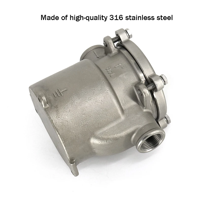 Boat Seawater Filter 316 Stainless Steel Marine Hardware Water Strainer For Boat Marine Hardware