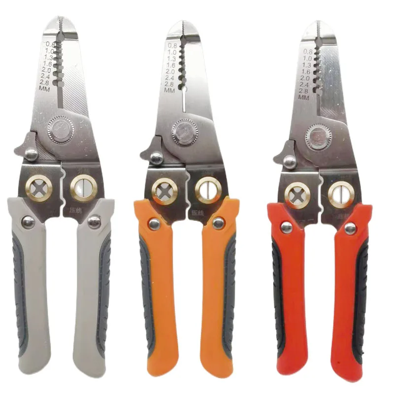 

Wire Stripper Decrustation Pliers Multi Tool Ire Stripper Electric Cable Stripper Cutter Multifunctional Wire Repair Tool Pliers