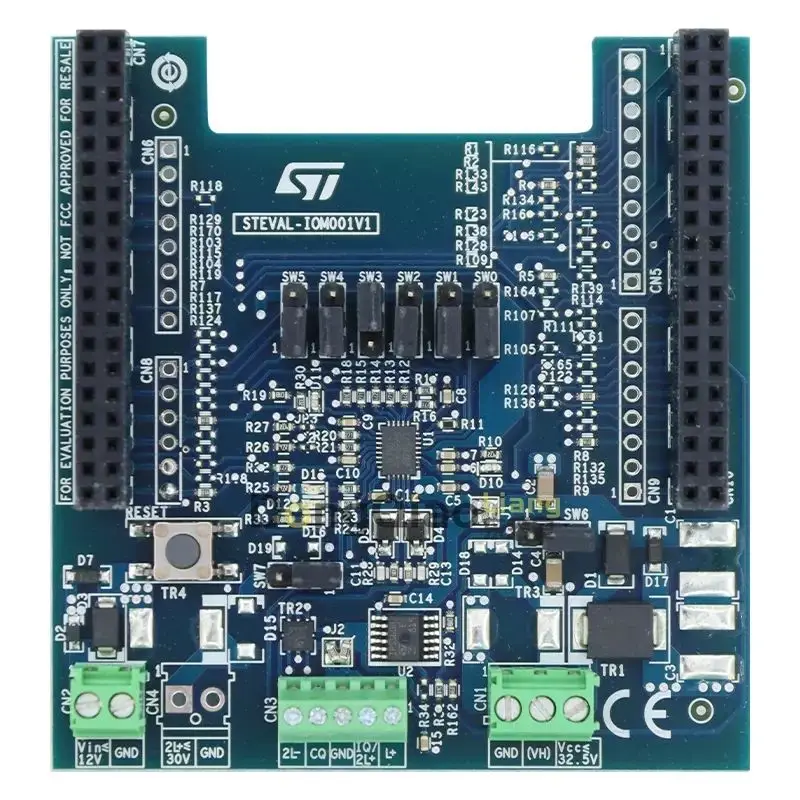 STEVAL-IOM001V1 L6360 IO-Link Evaluation Board STM32 Nucleo Morpho Connection