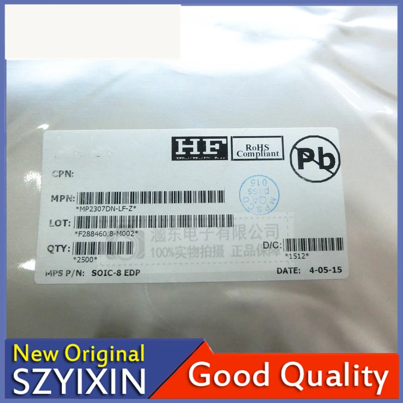 10Pcs/Lot New Original MP2307DN-LF-Z SOIC-8 SYNCHRONOUS STEP-DOWN Converter Good Quality  In Stock