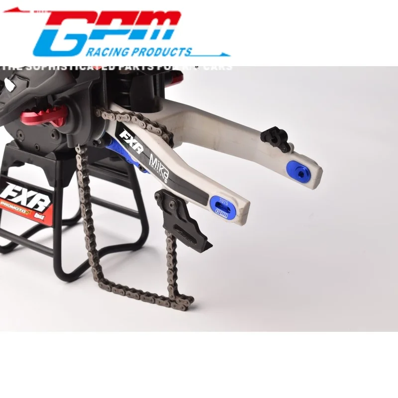 GPM MX010 알루미늄 7075-T6 체인 텐션 조절기 세트 LOSI 1/4 PROMOTO MX SM 오토바이 RC 업그레이드용