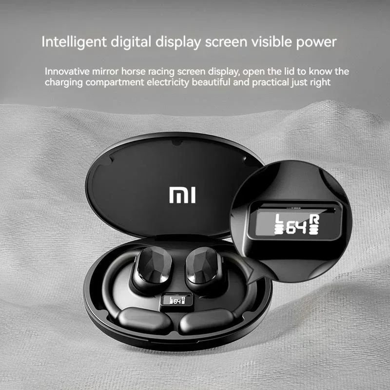 Xiaomi Wireless Earbuds Bluetooth Headphones Bone Conduction with Microphone Sound Rotatable Fast Charge Ear Hook Sport Earbud