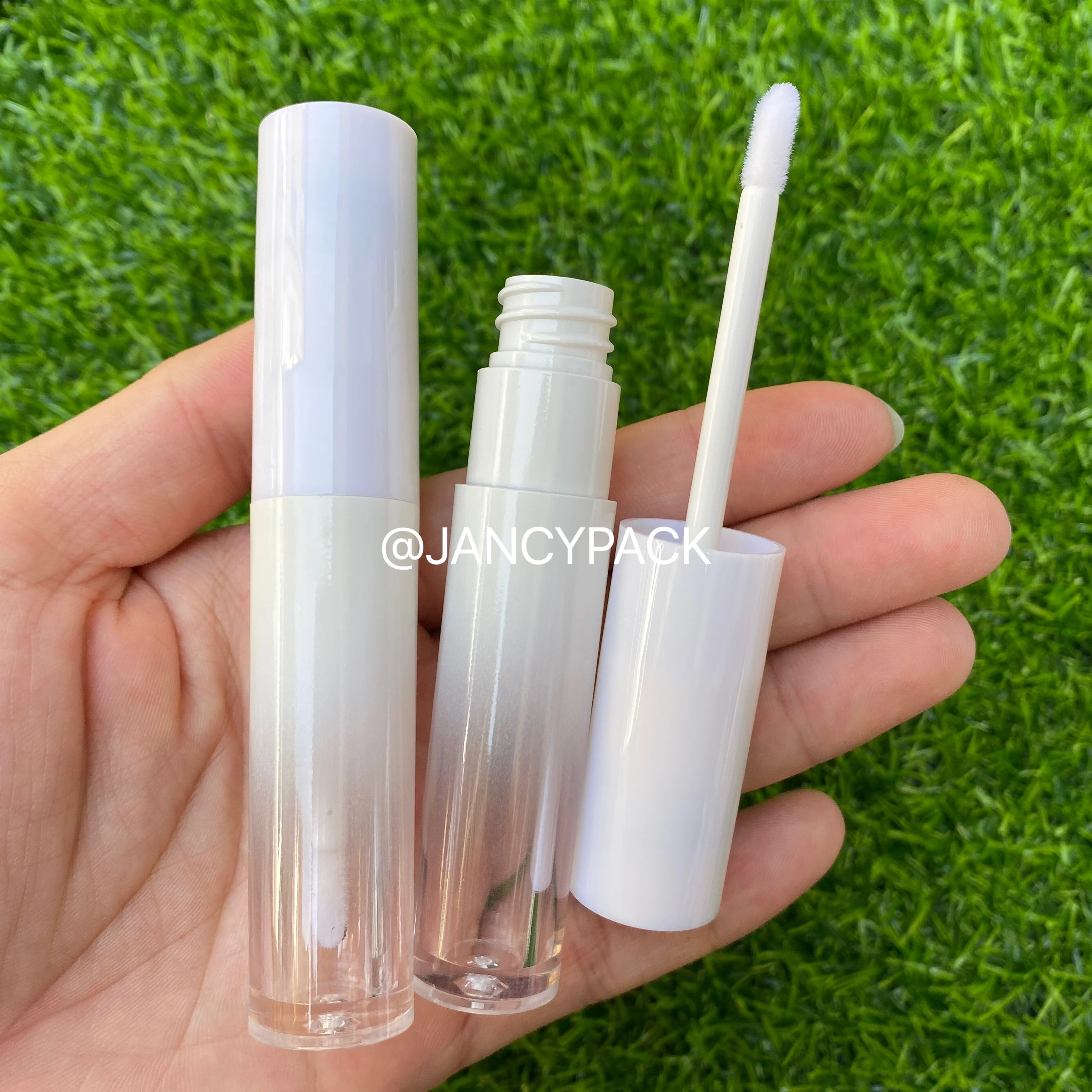 

Lipgloss Containers Tubes White Lip Glaze Tubes Lip Gloss Refillable Bottle Diy Plastic Liquid Lipstick Container Make Up Tool