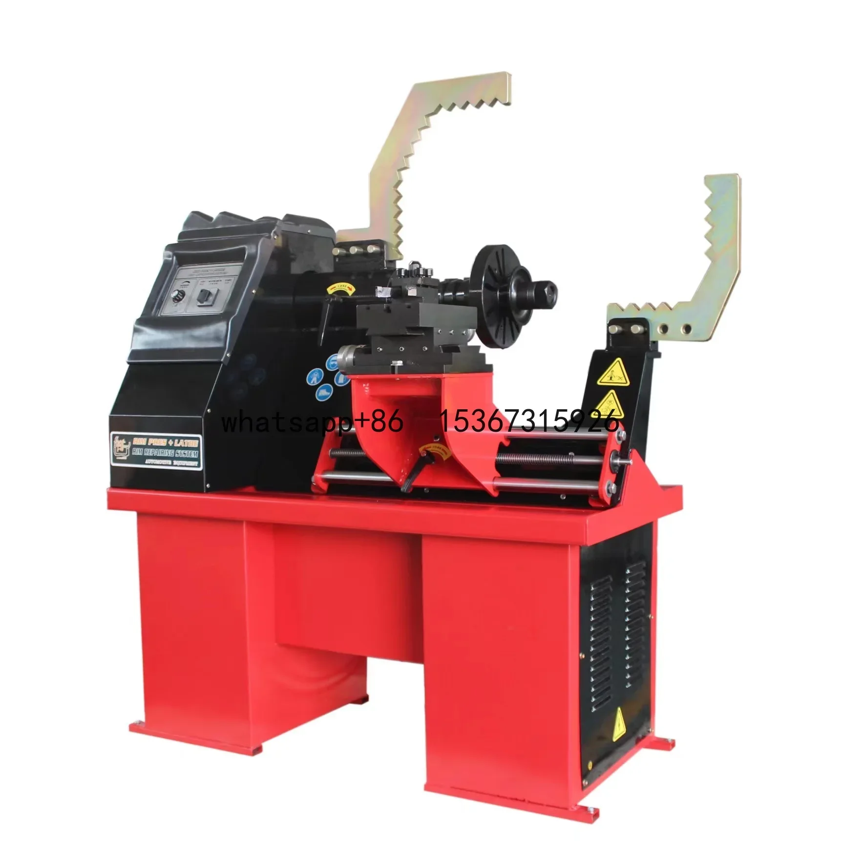 SNY-6800 Automatic Alloy Rim straightening machine Rim shape correct equipment Rim Repair Lathe