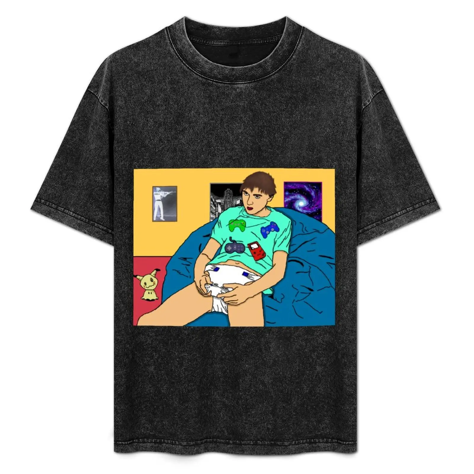 

ABDL gaming T-Shirt Anti-Perspiration Workout Top