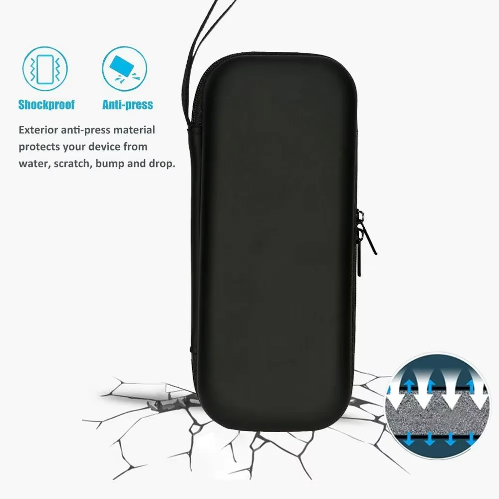 Shaver Case Hard Travel Case for Micro Touch SOLO Oneblade Trimmer Case Waterproof Portable EVA Shaver Travel Storage Bag