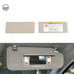For Buick Envision Regal Car Interior Mirror Makeup Mirror Auto Sun-Shading Visor Mirrors Cover For Buick Lacrosse Excelle