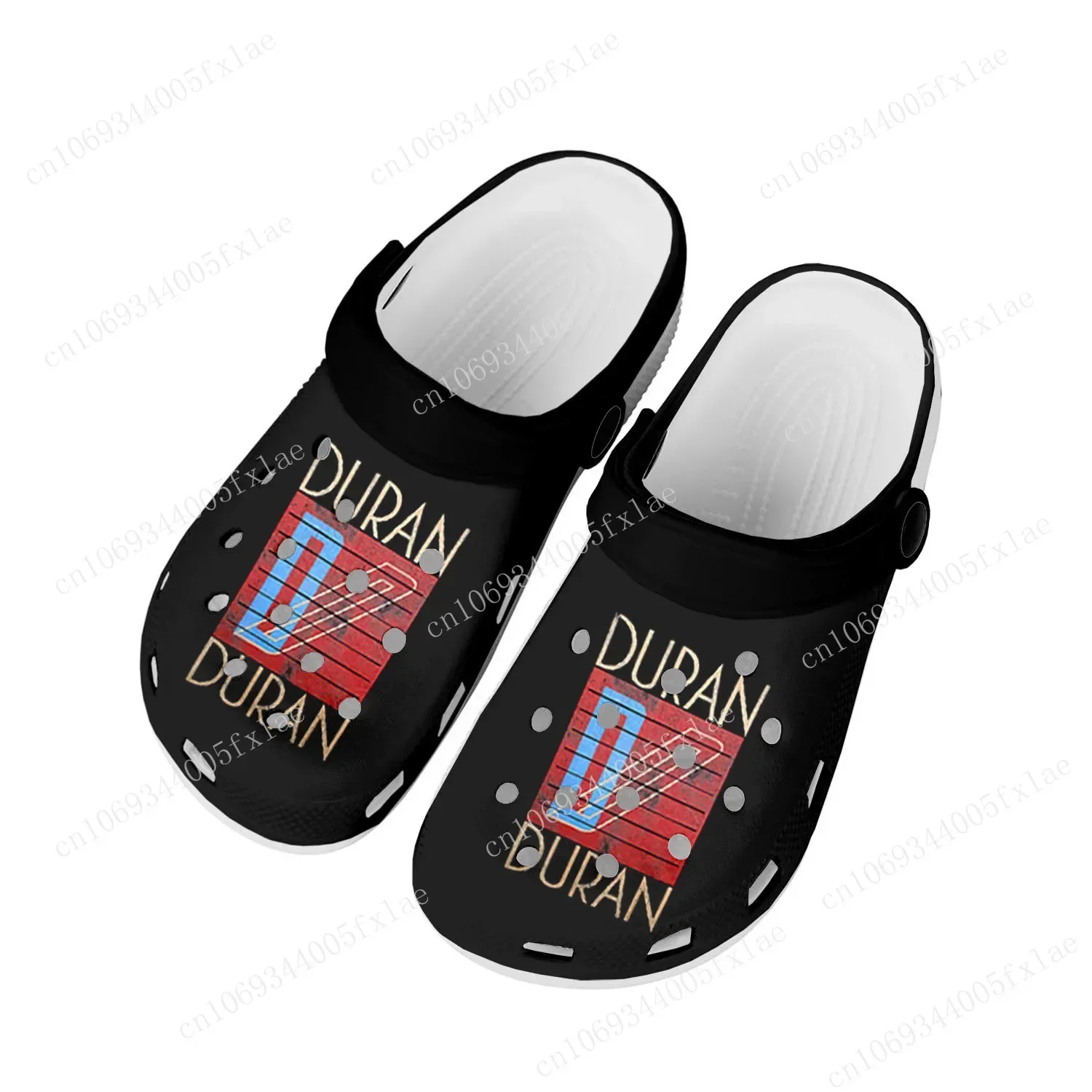 

Dance Rock Band Duran Duran Fashion Home Clogs Custom Water Shoes Mens Womens Teenager Shoes Clog Breathable Beach Hole Slippers