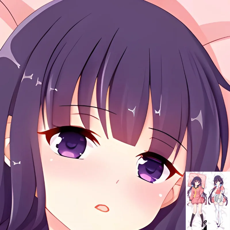 

DIY Customized Dakimakura Anime Sakuranomiya Maika Pillowcase Double-sided Print Hugging Body Pillow Cover Case Dropshipping