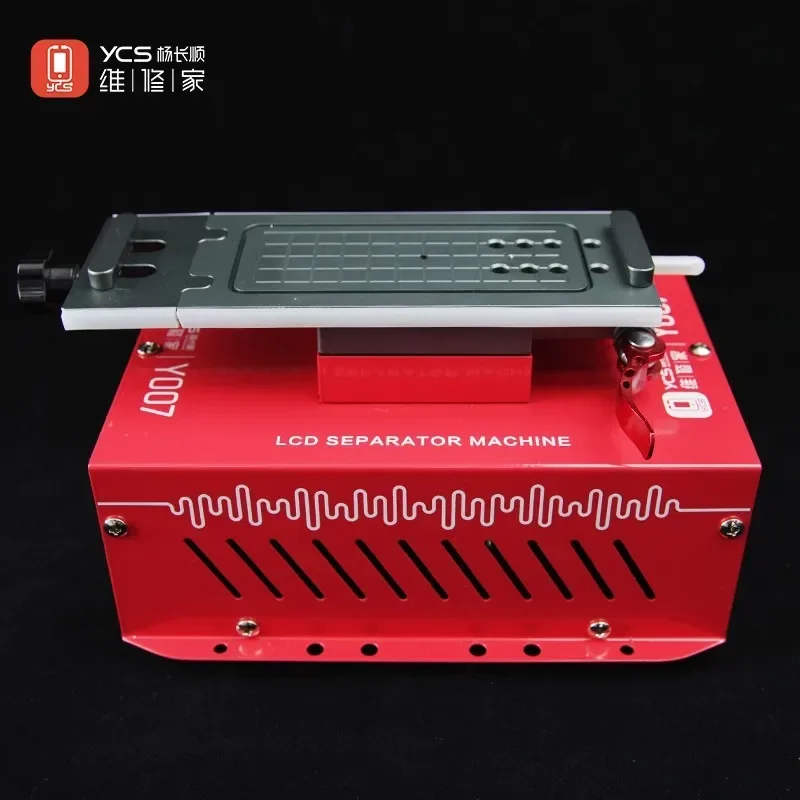 

YCS Y007 интеллектуальный вращающийся сепаратор ЖК-экрана для телефона, планшета, поврежденный экран, машина для удаления нагрева, разборки и ремонта