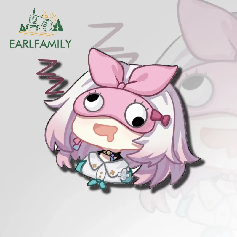 EARLFAMILY 13 سنتيمتر x 10.5 سنتيمتر ل ل لعبة لطيف هونكاي ستار السكك الحديدية أنيمي سيارة ملصق مكيف الهواء ملصق مائي اكسسوارات السيارات ديكور إبداعي