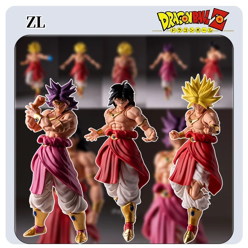 Neues Produkt ZL Studio Skinny Broly Dragon Ball Super Saiyan Broly Krieger Antiker Kriegstiger Anime Actionfigur Modell Spielzeug Geschenk – Detail 1
