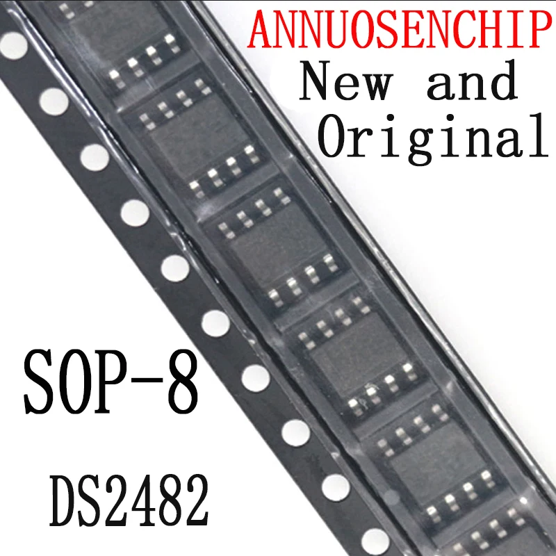 2PCS New And Original SOP8 DS2482S-100 SOP DS2482S SOP-8 DS2482S-100+T&R DS2482